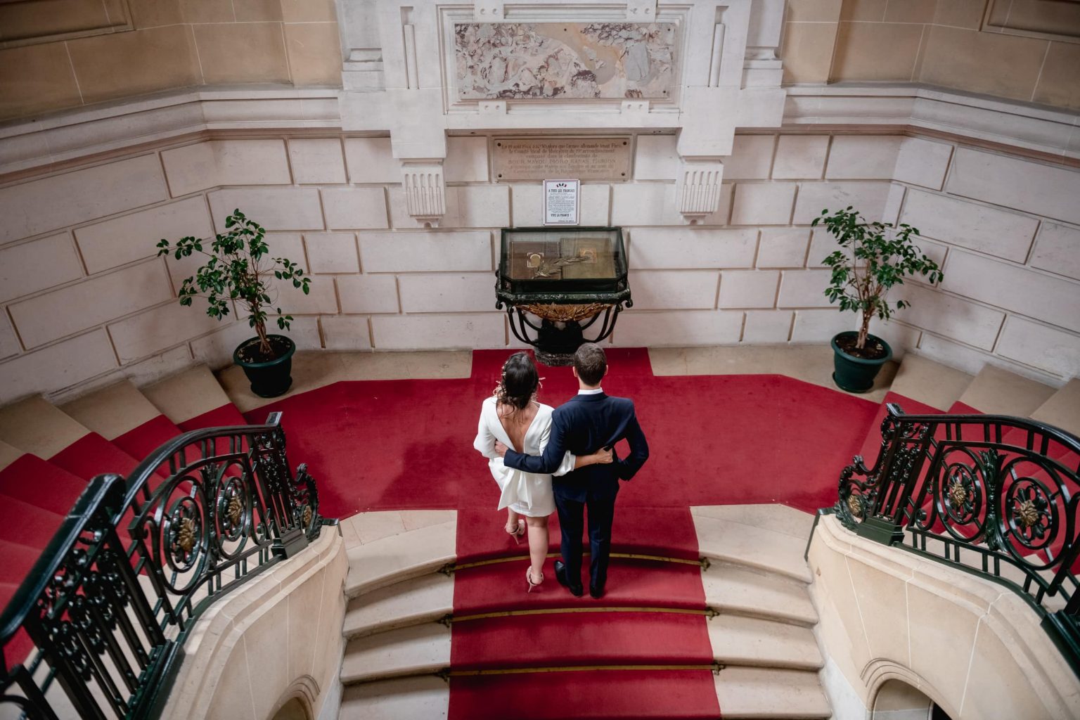 Photographe de mariage mairie 75019 paris